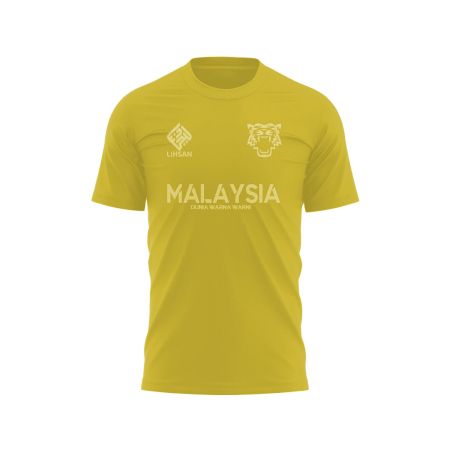 T-shirt MALAYSIA LIHSAN - Noir et or