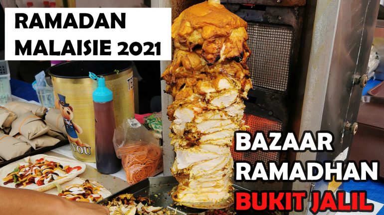 Ramadan Bazaar Buit Jalil KUALA LUMPUR Malaisie