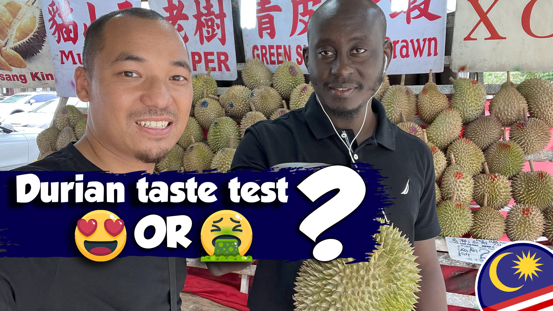 Mohamed durian Musang King Malaisie