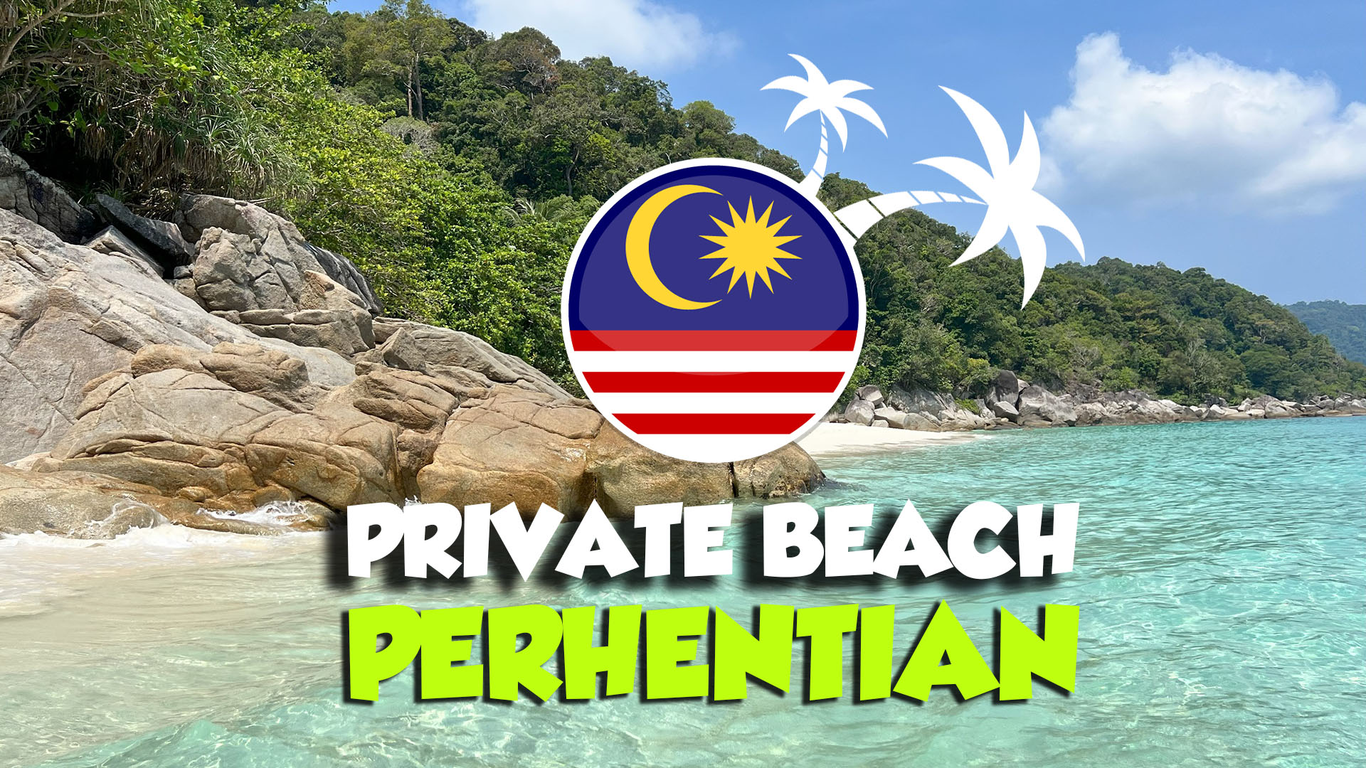 Plage privée Malaisie Perhentian