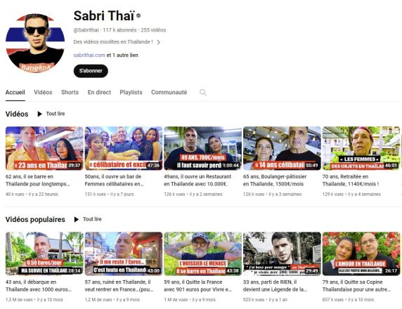 Sabri Thai Youtube